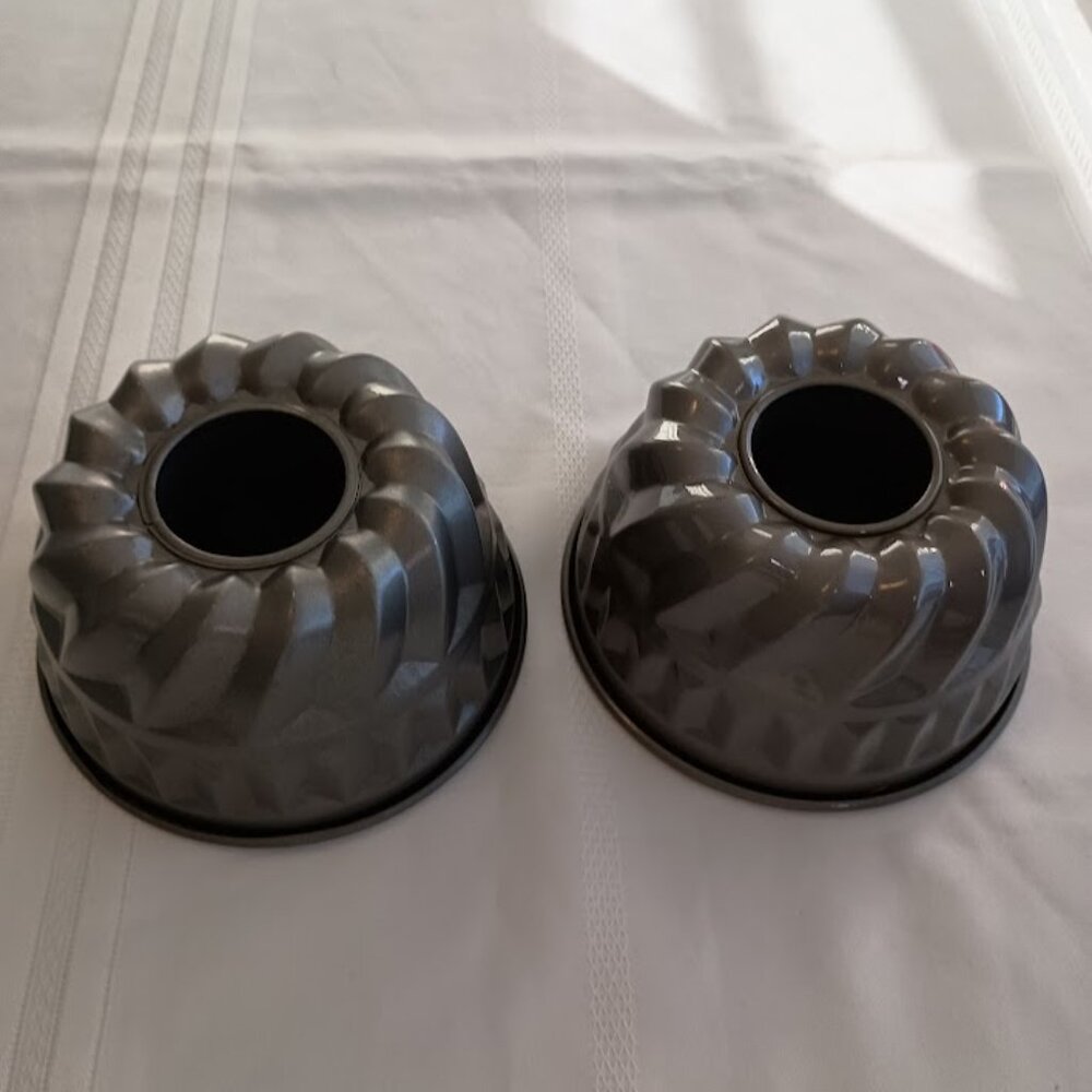 Set of 2 Kaiser Bundt or Jello Mold Pans made in Germany